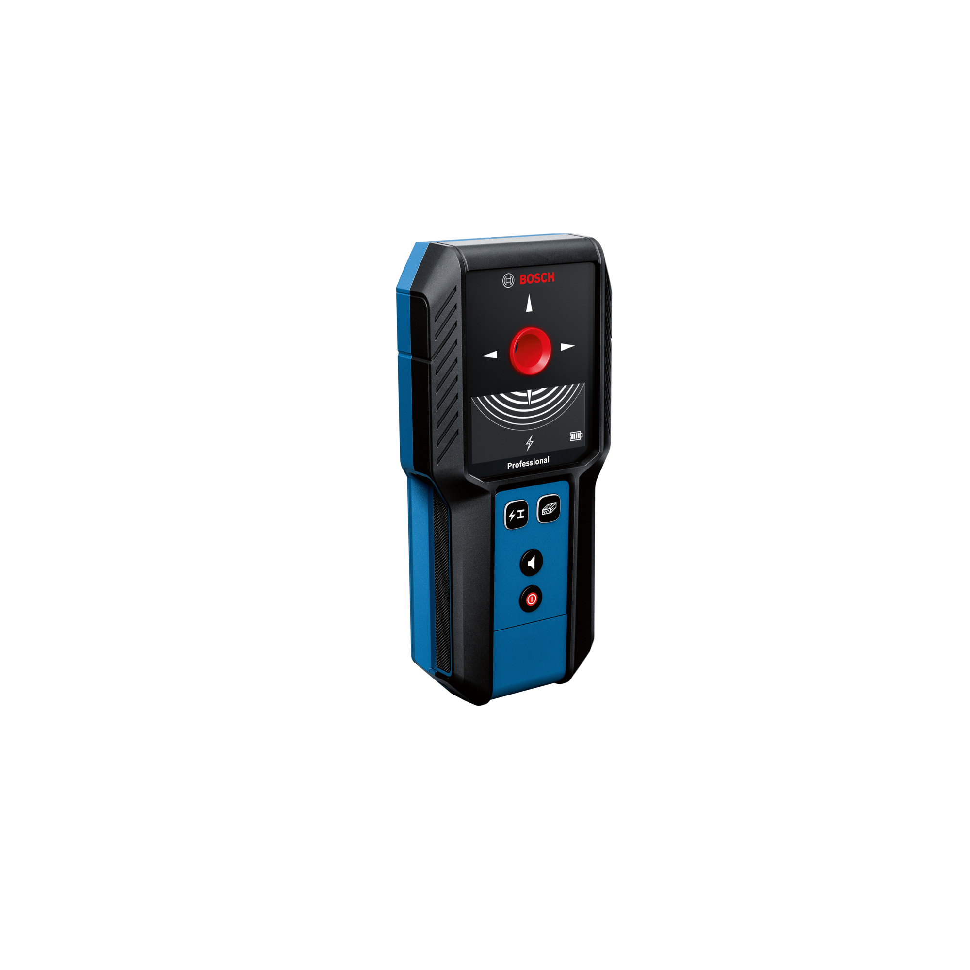 Bosch Wall Scanner — Detects Wood, Steel Studs, Metals, Live Wires, IP54 Rating, Model# GMS120-27